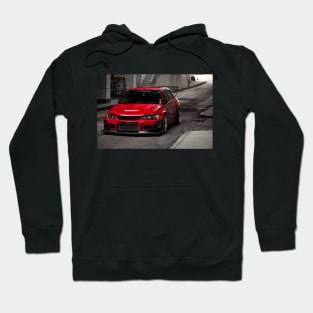 Red Demon child Mitsubishi Hoodie